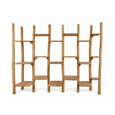 Shelves - The Fabulook Rack Multiple Shelves - Natural - BAZAR BIZAR LIVING