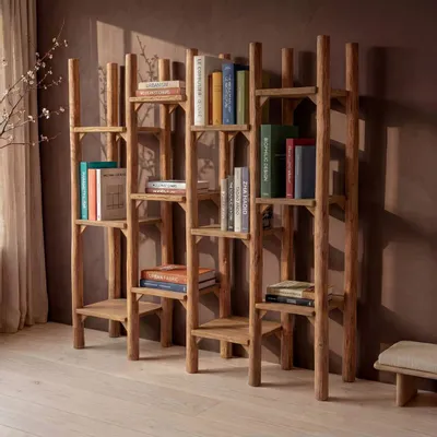 Shelves - The Fabulook Rack Multiple Shelves - Natural - BAZAR BIZAR LIVING