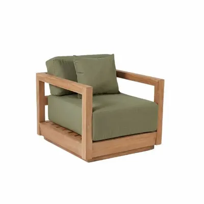 Armchairs - The Umalas One Seater Sofa - Outdoor - Green Alga - BAZAR BIZAR LIVING