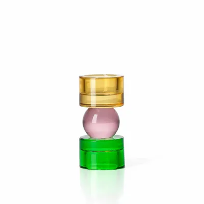 Candlesticks and candle holders - The Solar Jewel Candle Holder - Low - BAZAR BIZAR LIVING