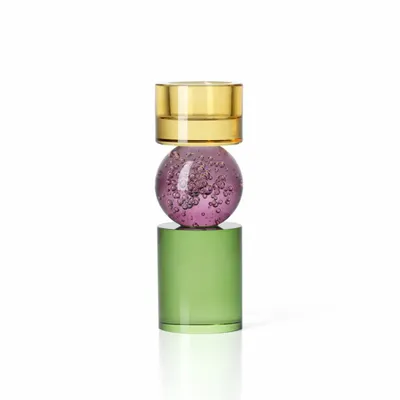 Bougeoirs et photophores  - Le Bougeoir Solar Jewel - Haut - BAZAR BIZAR LIVING