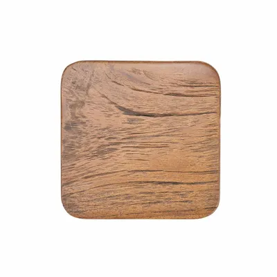 Placemats - The Material Coaster - Medium Rustic Washed Black - BAZAR BIZAR LIVING