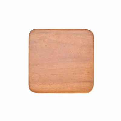 Placemats - The Material Coaster - Smooth Mahogany - BAZAR BIZAR LIVING