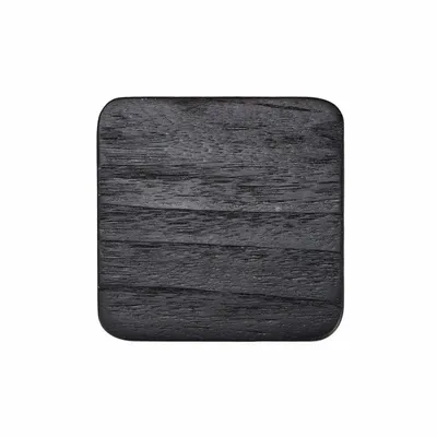 Placemats - The Material Coaster - Medium Rustic Black - BAZAR BIZAR LIVING