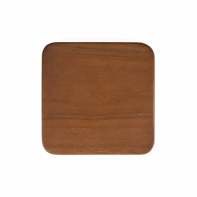 Placemats - The Material Coaster - Smooth Dark Brown - BAZAR BIZAR LIVING