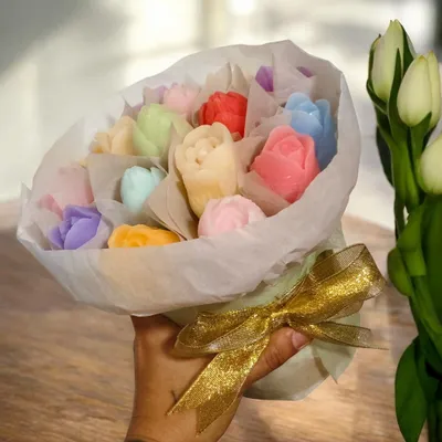 Candles - Handmade Wax Tulip Bouquet - WIRAWIRI