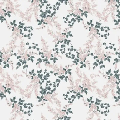 Linge de table textile - Lilac Bloom — Motif floral sur la surface - MONOR DESIGN