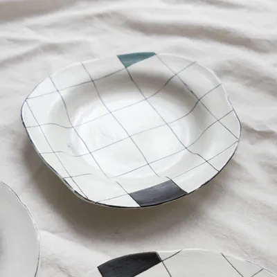 Plats et saladiers - Bol à pâtes Grid - KMOMENT