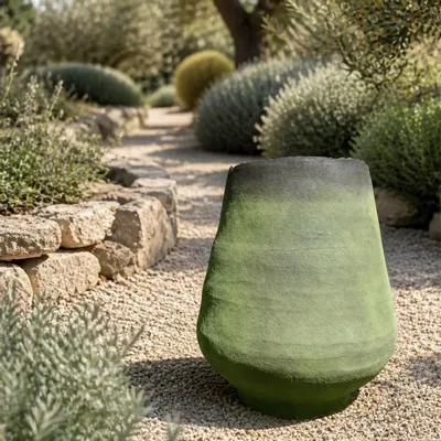 Flower pots - Sculptural Garden Vase – OVO VI - CERAMIC FACTORY