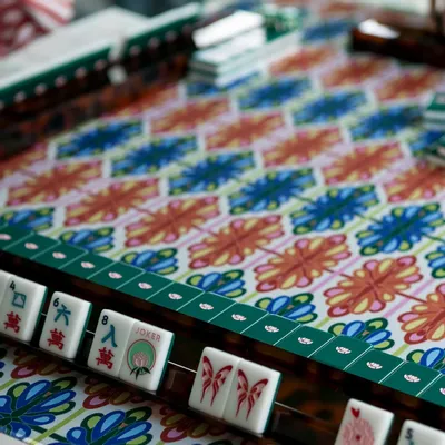Gifts - Set of 4 Tortoise Mahjong Racks - THE MAHJONG HOUSE