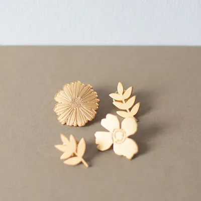 Bijoux - Bijoux - Pins en laiton - POUSSIERE DES RUES