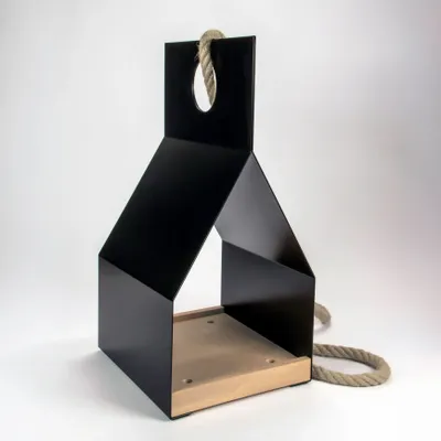 Garden accessories - FLY. Birdhouse, lantern, hanging basket for flowers or just decoration - FINBEAUX