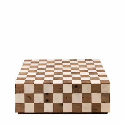 Tables basses - Table basse marbre blanc Kadrie - CHEHOMA