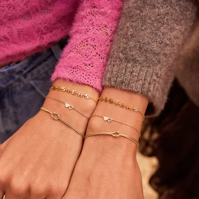 Bracelets - Bracelet set two hearts - MY JEWELLERY