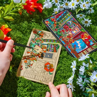 Gifts - Korean Palace Glitting (1 Design Set) - GLITTING