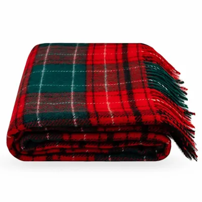 Plaids - Plaid de Noël en laine de Nouvelle-Zélande - LANAVITTA