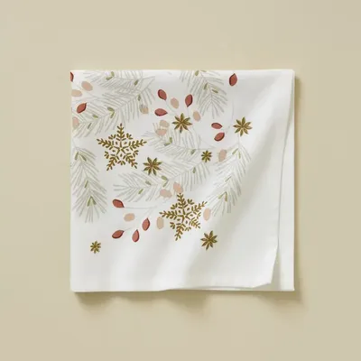 Linge de table textile - Bonne Étoile printed napkin - SYLVIE THIRIEZ