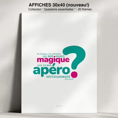 Affiches - AFFICHES - TOUT EST DIT