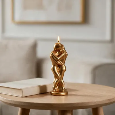 Design objects - CERALACCA ABBRACCIO - Hug shaped candle - GRAZIANI