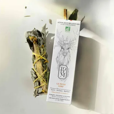 Cadeaux - Bouquet du petit Cerf - bâton de sauge bio - TOTEM NATURE