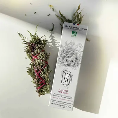 Coffrets et boîtes - Bouquet de fumigation du petit Hérisson -alternative au bâton de sauge - TOTEM NATURE