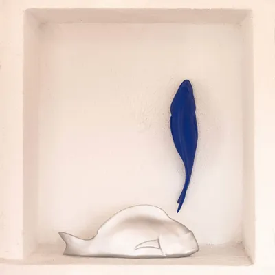 Accessoires de déco extérieure - FANNY la Dorade en céramique - MONOCHROMIC CERAMIC