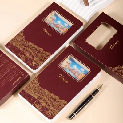 Stationery - 3D Paper Art Notebook – Venice - BUDDHIHERZ