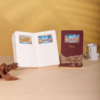 Stationery - 3D Paper Art Notebook – Venice - BUDDHIHERZ