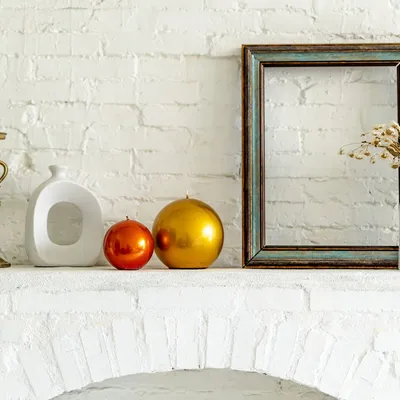 Candles - MELORIA BALL SHEFFIELD - Metallic sphere candles - GRAZIANI
