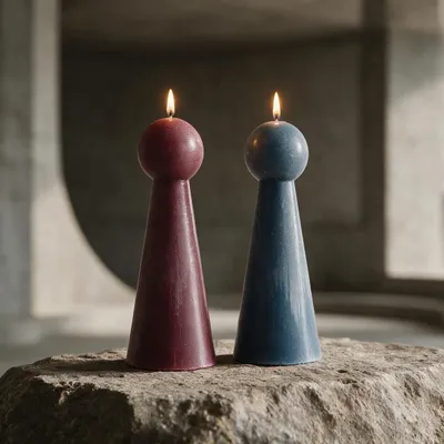 Candles - INCERA GEO COLLECTION - EPSILON geometric candle - GRAZIANI