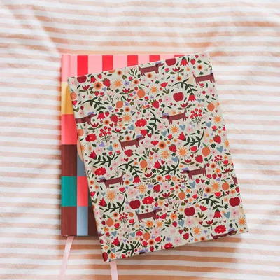 Cadeaux - Carnet Liberty pour chien - MA PETITE VIE