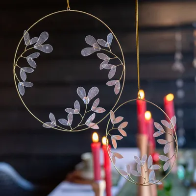 Christmas garlands and baubles - Mistletoe wreaths - KINTA