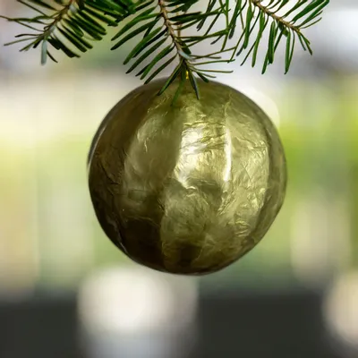 Autres décorations de Noël - Boules de Noël en relief, tourbillon et gaufre, lot de 4, NJ26 - KINTA