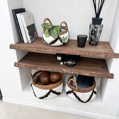 Decorative objects - Campur basket, natural banana fiber and macrame (medium) - DESIGN TRIP