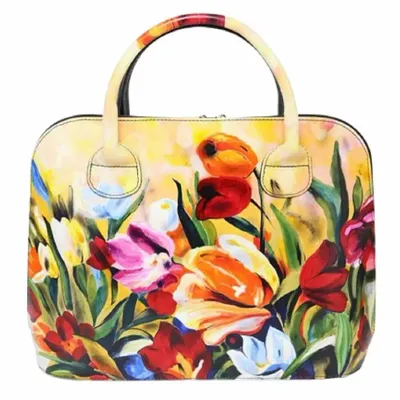 Sacs et cabas - Model 561 - Bouquet of Tulips - BAMBAS ART ORIGINAL