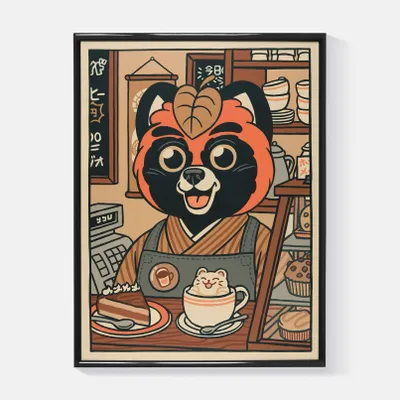 Poster - Affiche "Chez Jean-Paul” - Size 30x40cm - YEAAAH! STUDIO