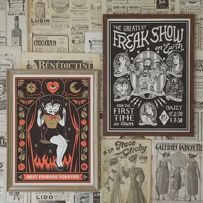 Affiches - Affiche "Freak Show" (Format 30x40cm) - YEAAAH! STUDIO