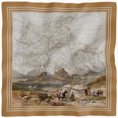 Scarves - Scarves in soft twill - MAOULI