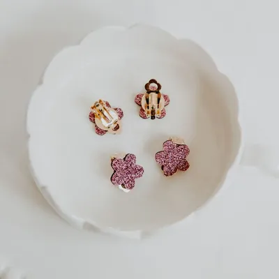 Gifts - Wooden or glitter brooches, clips, keychains and buckles - LES PETITES HIRONDELLES
