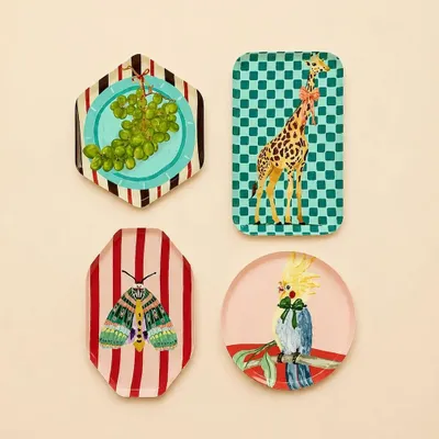 Other wall decoration - The Peculiar Party Metal Wall Plates - THE WISHING CHAIR