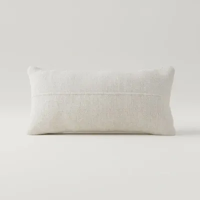 Fabric cushions - Ivory Cushion - Natural Jute - DESIGN TRIP