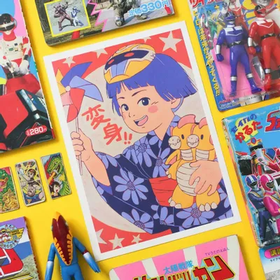 Poster - Print " Henshin girl ” - Size 30x40cm - YEAAAH! STUDIO