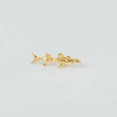 Brooches - Barracuda Fish Brooch - CÂPÂ JEWELRY