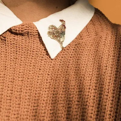 Jewelry - Rooster Brooch - CÂPÂ JEWELRY