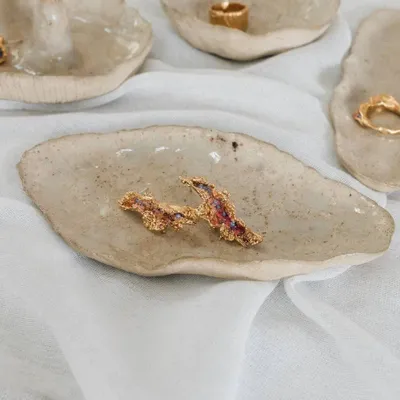 Objets de décoration - Grande Coupelle à Bijoux en Céramique - CÂPÂ JEWELRY