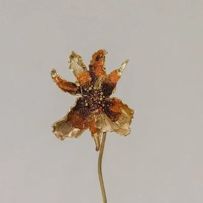 Objets de décoration - Sculpture Orchidée Catleya Peinte à la Main - Gratitude - CÂPÂ JEWELRY