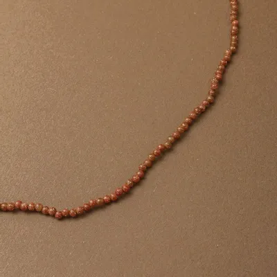 Jewelry - Gold Sand Beaded Necklace - CÂPÂ JEWELRY
