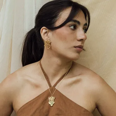 Jewelry - Rostro Line Face Earrings - CÂPÂ JEWELRY