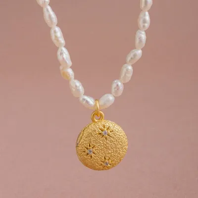 Jewelry - CÂPÂ Pearl Locket Necklace - CÂPÂ JEWELRY