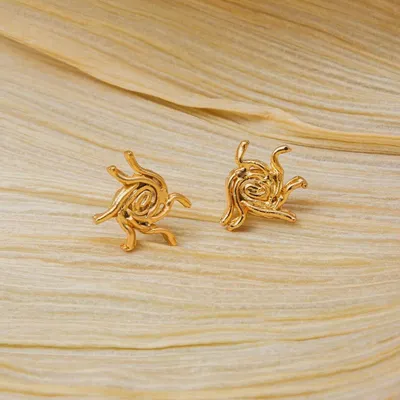 Jewelry - Suá Sun Stud Earrings - CÂPÂ JEWELRY